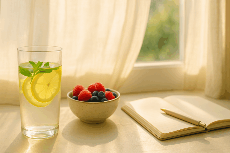 Ein helles, sommerliches Setting